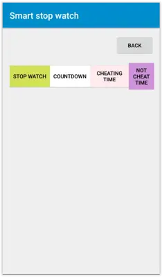 Smart stop watch android App screenshot 4